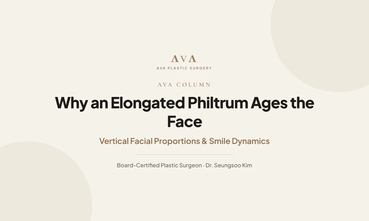 Why a Long Philtrum Makes the Face Look Older — Facial Proportions & Smile Dynamics
