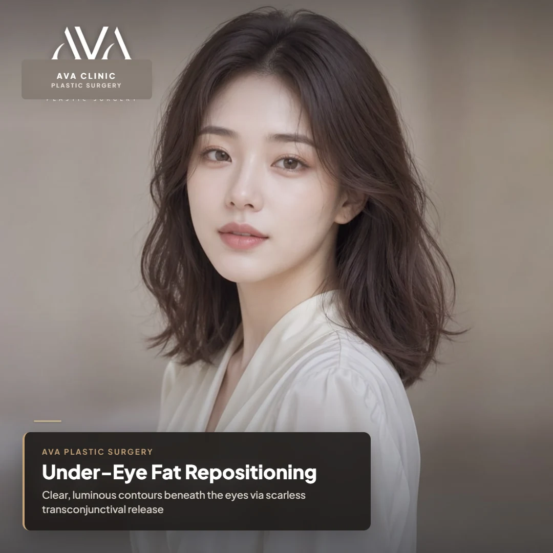 Under-Eye Fat Repositioning — Clear, Luminous Contours Beneath the Eyes